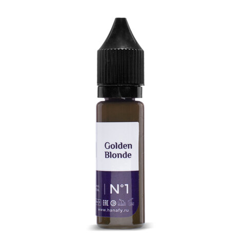 Пигмент на распродаже Hanafy Colours Pigments № 1 - Golden Blonde - ГОДЕН до 09.2025