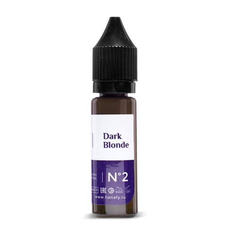Пигмент на распродаже Hanafy Colours Pigments № 2 - Dark Blonde - ГОДЕН до 09.2025