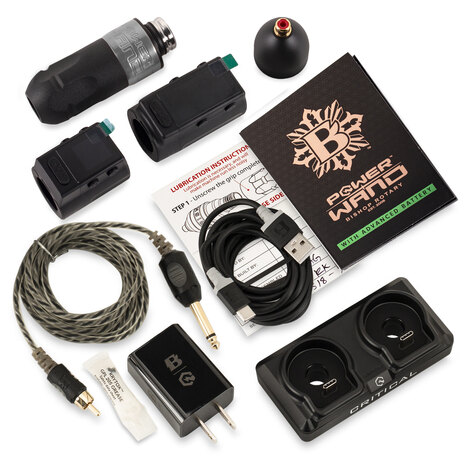Тату машинка The Power WAND Shader 3.5 Advanced Battery - Full Set