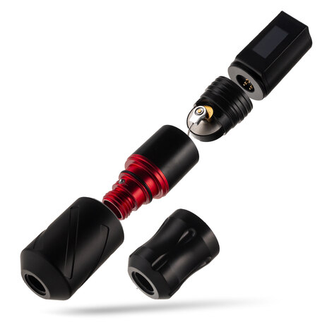 Тату машинка Ambition T-REX Storm Black/Red