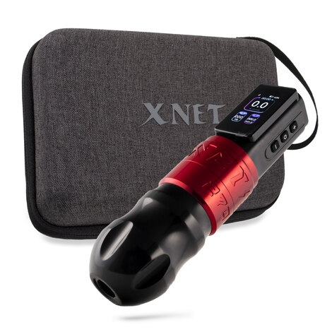 Тату машинка Ambition XNET Titan 270 5.0мм + 4.0мм - Red
