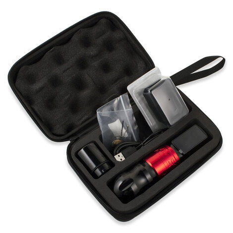 Тату машинка Ambition XNET Titan 270 5.0мм + 4.0мм - Red