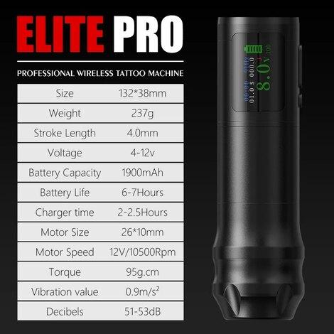 Тату машинка Ambition XNET Elite Black