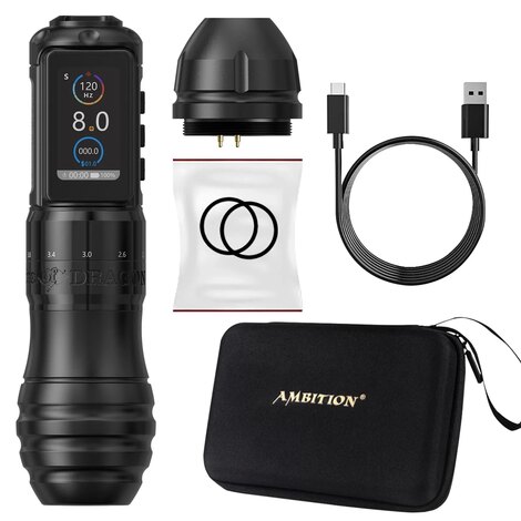 Тату машинка Ambition XNET T2 2.2мм - 4.2мм - Black