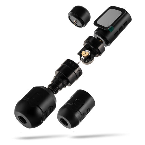 Тату машинка Ambition Zetton Pro 4.0мм + 3.5мм - Black