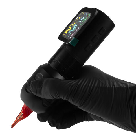 Тату машинка Ambition Zetton Pro 4.0мм + 3.5мм - Black