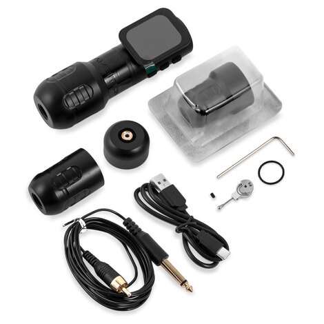 Тату машинка Ambition Zetton Pro 4.0мм + 3.5мм - Black