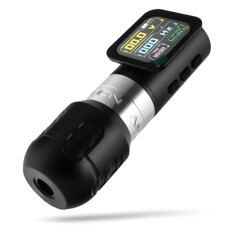Тату машинка Ambition Zetton Pro 4.0мм + 3.5мм - Silver