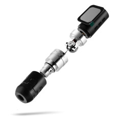 Тату машинка Ambition Zetton Pro 4.0мм + 3.5мм - Silver