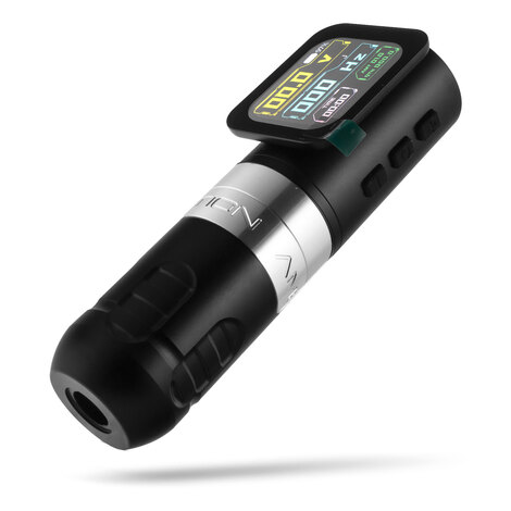 Тату машинка Ambition Zetton Pro 4.0мм + 3.5мм - Silver