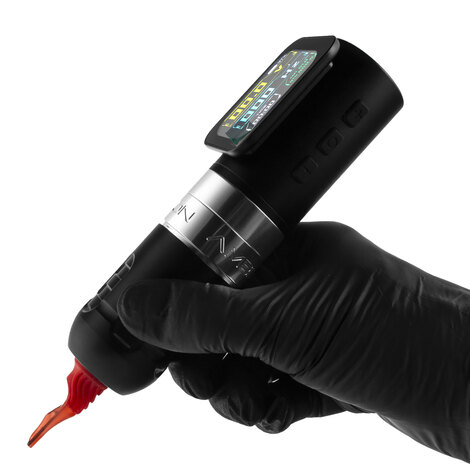 Тату машинка Ambition Zetton Pro 4.0мм + 3.5мм - Silver