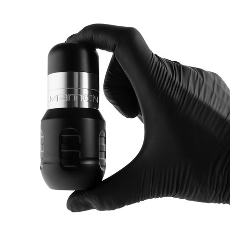 Тату машинка Ambition Zetton Pro 4.0мм + 3.5мм - Silver