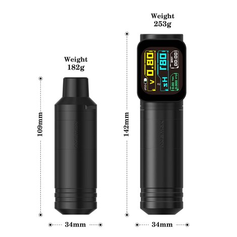 Тату машинка Ambition Ninja Max - 3 Wireless - Black