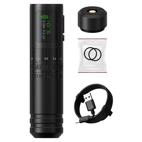 Тату машинка Ambition C1 Adjustable 2.0 - 4.2мм - Black