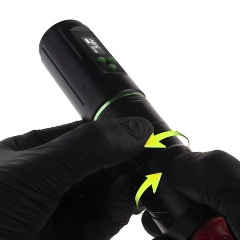 Тату машинка Ambition TREX Beginner Black-Green