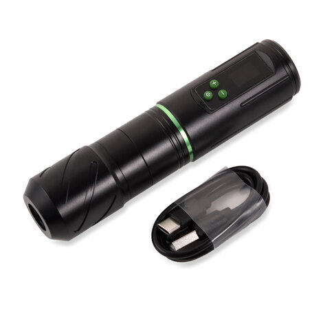 Тату машинка Ambition TREX Beginner Black-Green