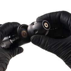 Тату машинка Ambition Shura-X Wireless (3.5мм + 4.0мм) - Black