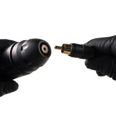 Тату машинка Ambition Shura-X Wireless (3.5мм + 4.0мм) - Black