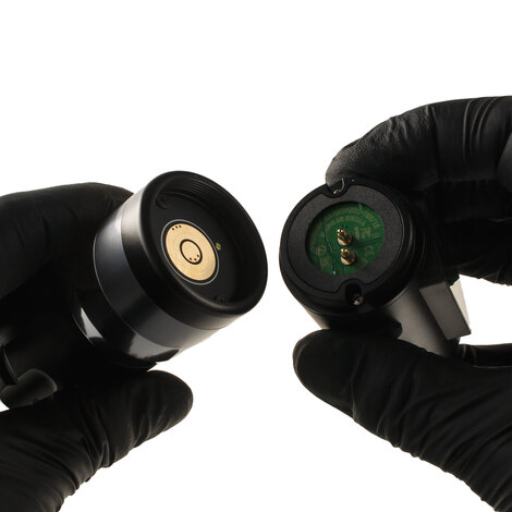 Тату машинка Ambition Shura-X Wireless 3.5mm + 4.0mm Silver