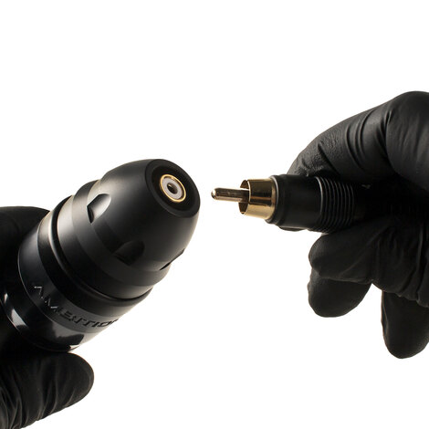 Тату машинка Ambition Shura-X Wireless 3.5mm + 4.0mm Silver