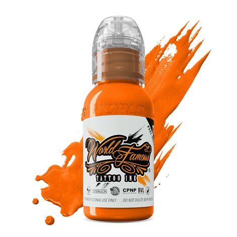 Краска World Famous Tattoo Ink Melek Tastekin - Orange