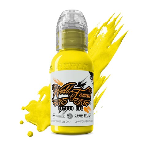 Краска World Famous Tattoo Ink Melek Tastekin - Rainbow Yellow