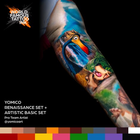 Краска World Famous Tattoo Ink Yomico Moreno - Oro