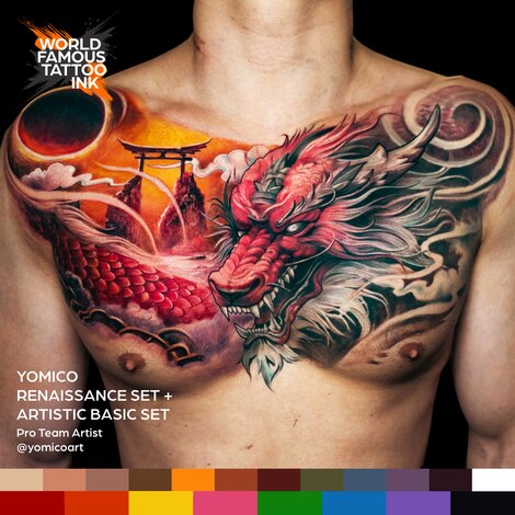 Краска World Famous Tattoo Ink Yomico Moreno - Indigo