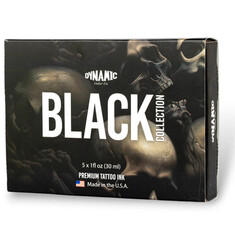 Black Collection Color Set (4 пигмента + разбавитель)