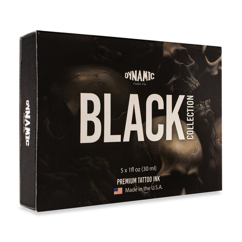 Краска Dynamic Colors Black Collection Color Set (4 пигмента + разбавитель)