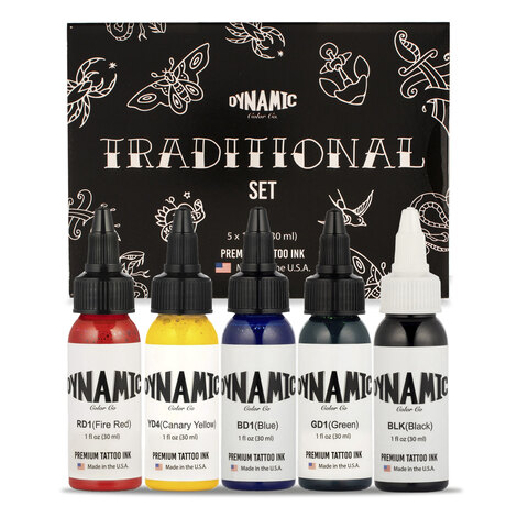 Краска Dynamic Colors Traditional Color Set (5 пигментов)