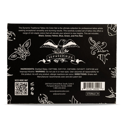 Краска Dynamic Colors Traditional Color Set (5 пигментов)