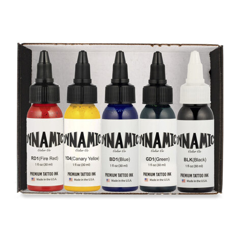 Краска Dynamic Colors Traditional Color Set (5 пигментов)