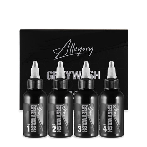 Краска Allegory Ink GreyWash Set (4 пигмента)