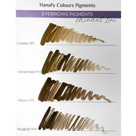 Пигмент на распродаже Hanafy Colours Pigments Mineral Line №2 - Amsterdam - ГОДЕН до 02.2026