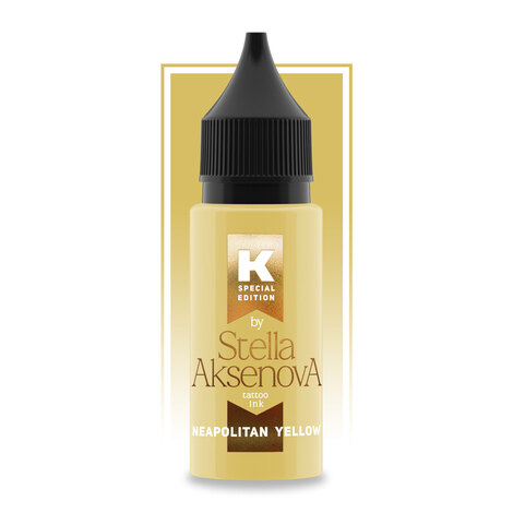 Пигмент КРАСКА Tattoo Ink Neapolitan Yellow Gold