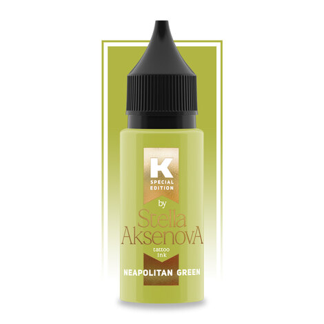 Пигмент КРАСКА Tattoo Ink Neapolitan Green