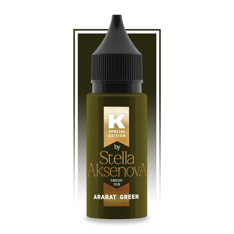 Пигмент КРАСКА Tattoo Ink Ararat Green