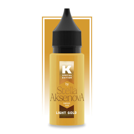 Пигмент КРАСКА Tattoo Ink Light Gold