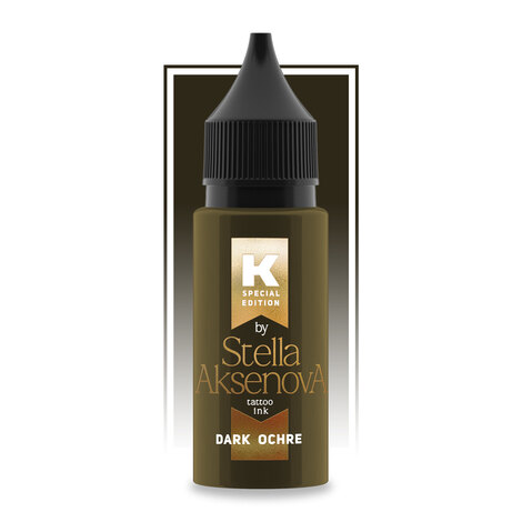 Пигмент КРАСКА Tattoo Ink Dark Ochre