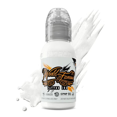 Краска World Famous Tattoo Ink Melek Tastekin - Pure White