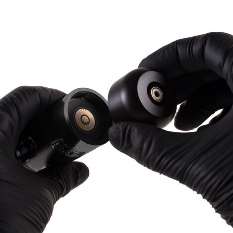 Тату машинка Ambition ABS Zetton 2400мАч (3.5мм - 4.0мм) - Black