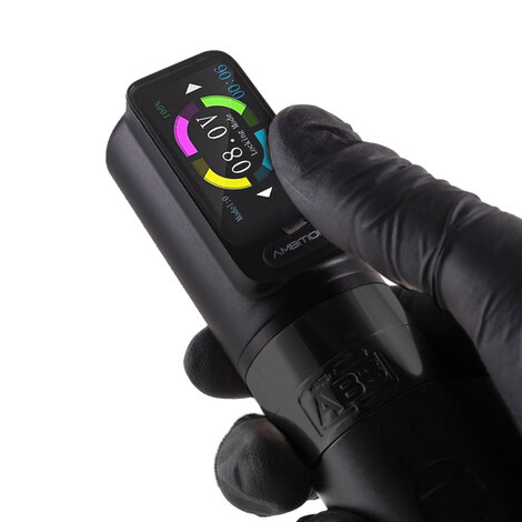 Тату машинка Ambition ABS Zetton 2400мАч (3.5мм - 4.0мм) - Black