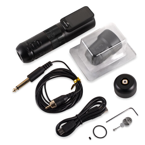 Тату машинка Ambition ABS Zetton 2400мАч (3.5мм - 4.0мм) - Black