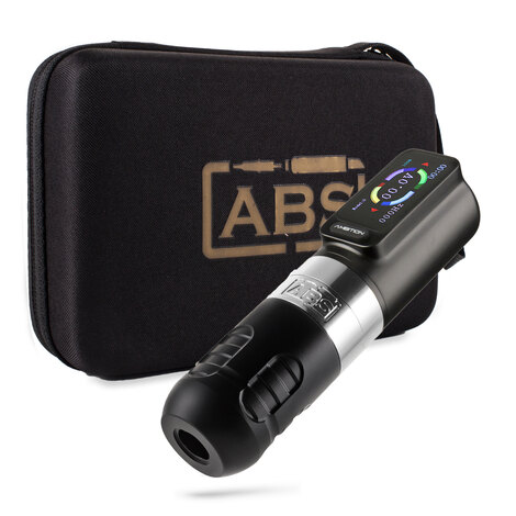 Тату машинка Ambition ABS Zetton 2400мАч (3.5мм - 4.0мм) - Silver