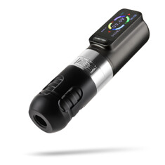 Тату машинка Ambition ABS Zetton 2400мАч (3.5мм - 4.0мм) - Silver