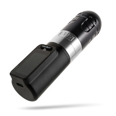 Тату машинка Ambition ABS Zetton 2400мАч (3.5мм - 4.0мм) - Silver