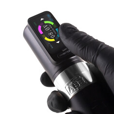 Тату машинка Ambition ABS Zetton 2400мАч (3.5мм - 4.0мм) - Silver