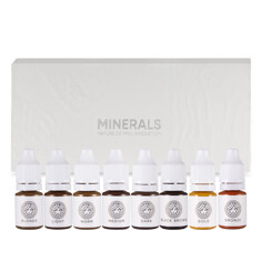 Сет минеральных пигментов FACE New 6мл, 8шт