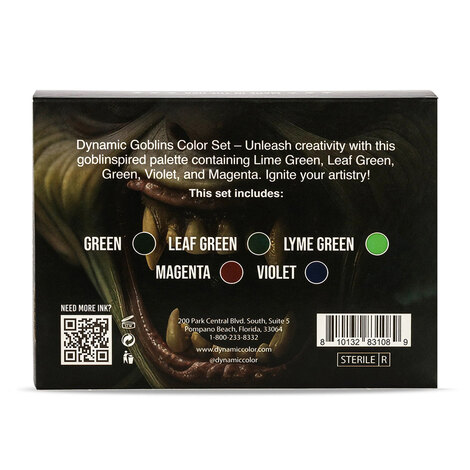 Краска Dynamic Colors Goblins Color Set (5 пигментов)